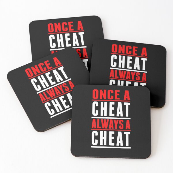 Item preview, Once A Cheat Always A Cheat designed and sold by RTParty.