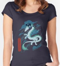 chihiro and kohaku Women's Fitted Scoop T-Shirt