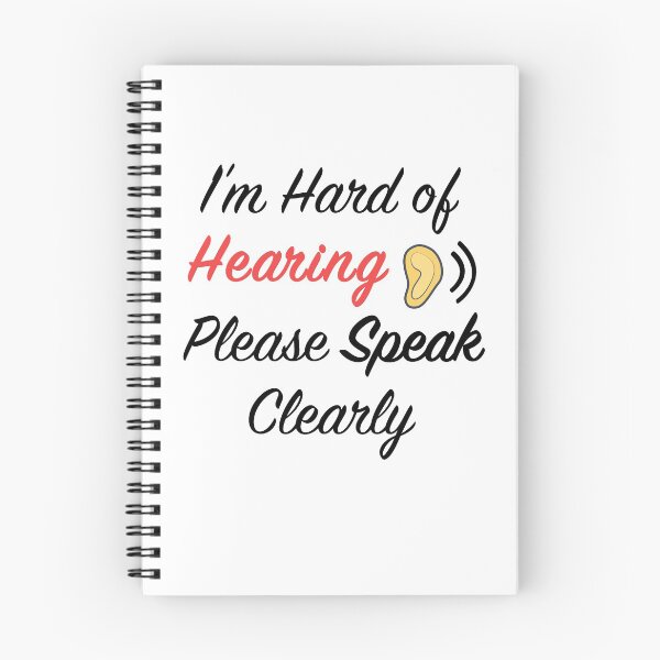 Item preview, im hard of hearing please speak clearly designed and sold by akcent2015.