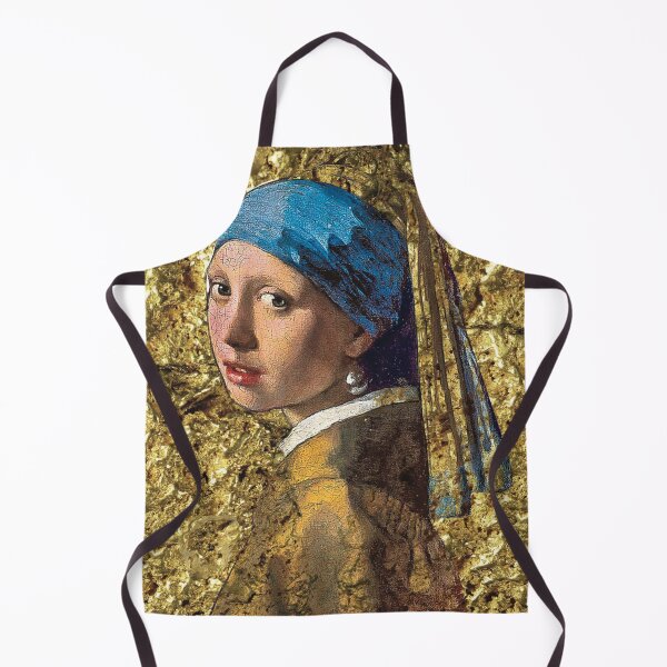 Item preview, Gold Girl with a pearl earring designed and sold by Sshara.
