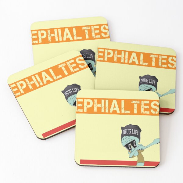 Item preview, Ehialtes Thug Life Design designed and sold by No Rules Merchandise.