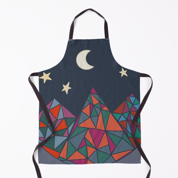 Item preview, Geometric Mountain Night designed and sold by The Water Nerd.
