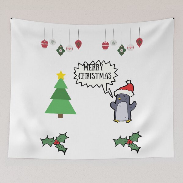 Item preview, Merry Christmas artwork designed and sold by Lorify.