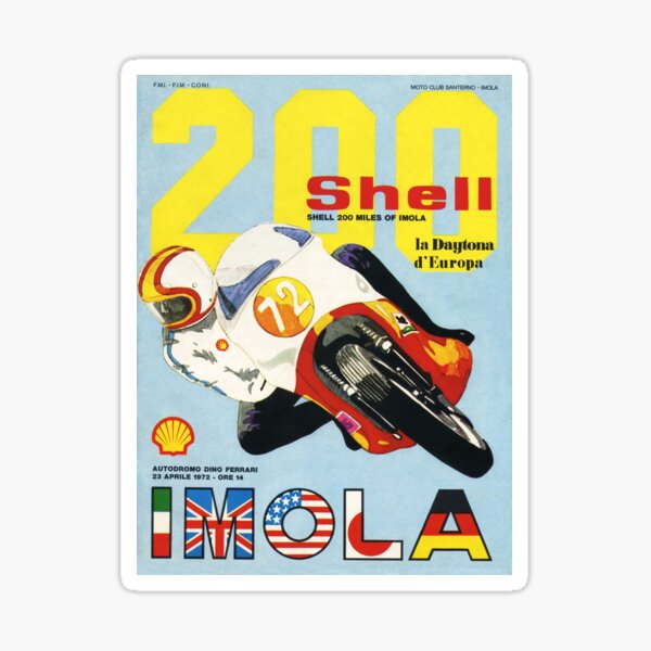 Item preview, 1972 Imola 200 Poster designed and sold by settebello.
