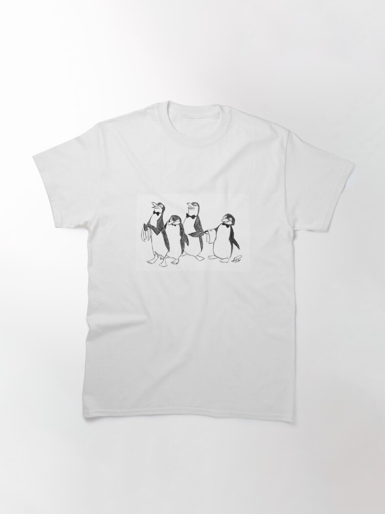 Discover Penguins From Mary Poppins Sketch Classic T-Shirt