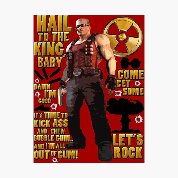 Duke Nukem Photographic Print