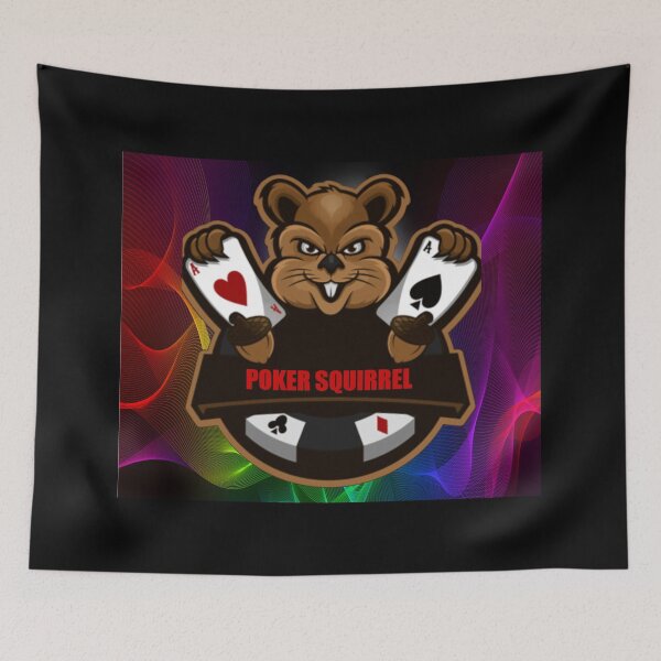 Item preview, Poker Squirrel Cartoon designed and sold by Moondaughter28.