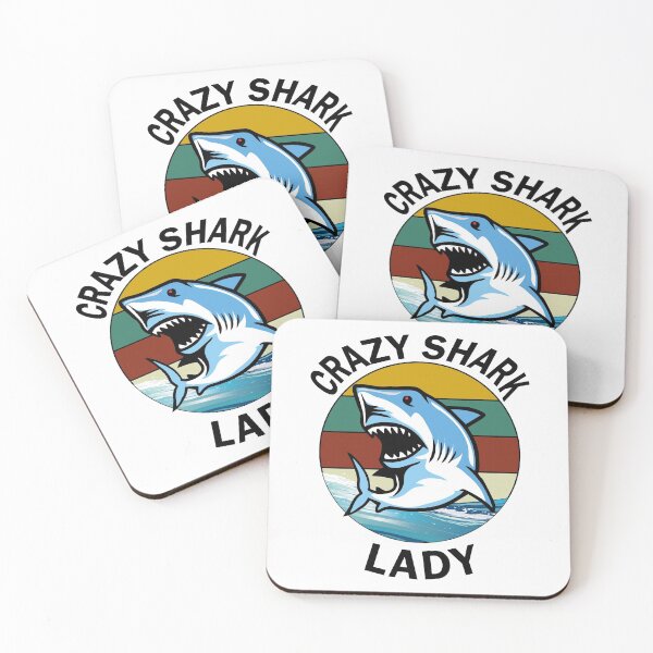 Item preview, Crazy shark lady designed and sold by YAHIA-14.