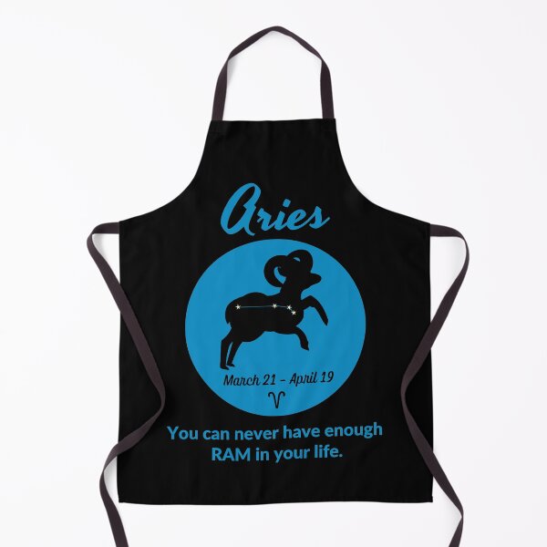 Item preview, Aries Zodiac and Constellation (You Can Never Have Enough Ram) designed and sold by molamode.