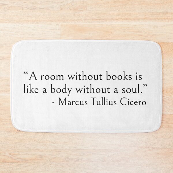 Item preview, A room without books is like a body without soul designed and sold by ds-4.