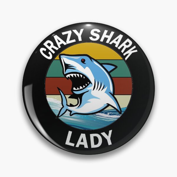 Item preview, Crazy shark lady designed and sold by YAHIA-14.