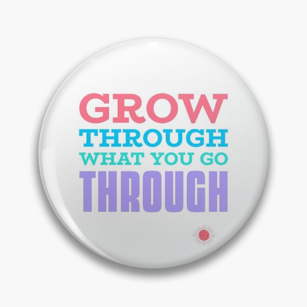 Item preview, Grow Through What You Go Through designed and sold by Ayurveda Fun Store.