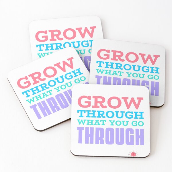 Item preview, Grow Through What You Go Through designed and sold by Ayurveda Fun Store.