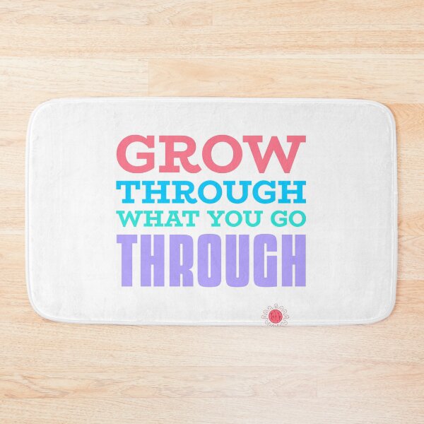Item preview, Grow Through What You Go Through designed and sold by Ayurveda Fun Store.