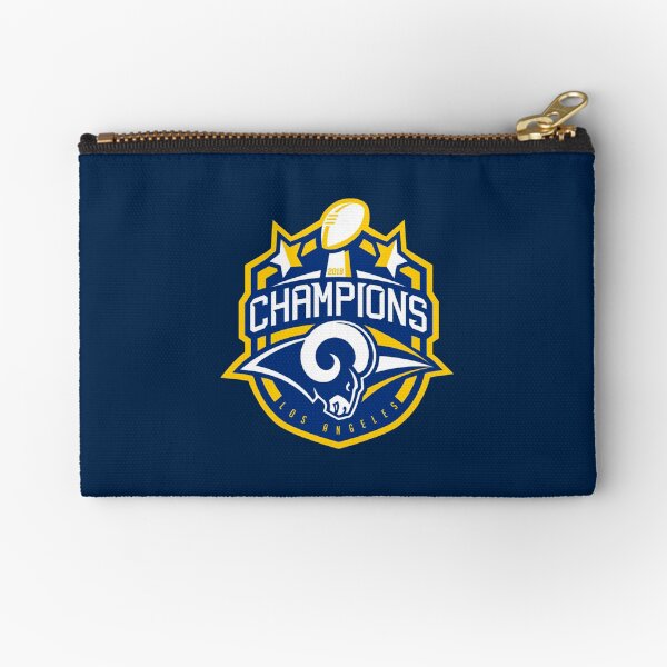 champions 2018 rams Zipper Pouch