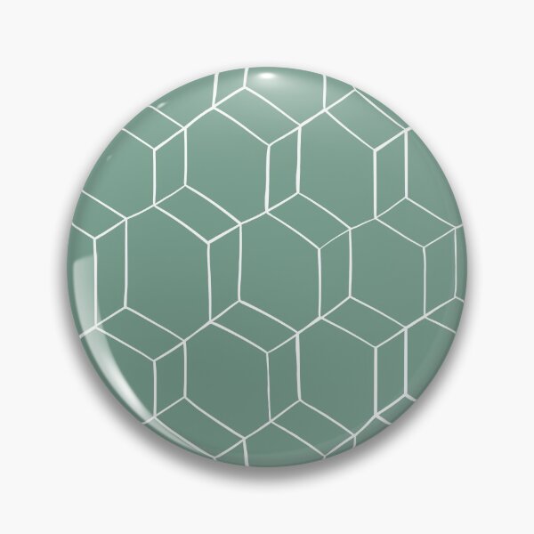 Item preview, Green geometric pattern designed and sold by smoochugs.