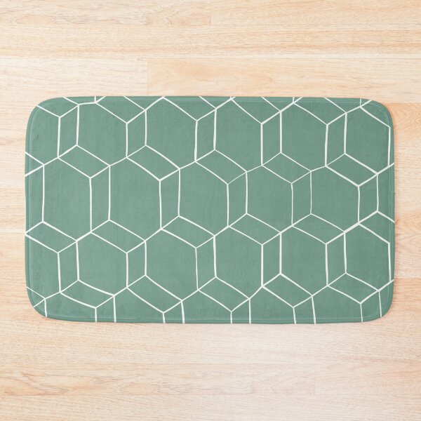 Item preview, Green geometric pattern designed and sold by smoochugs.