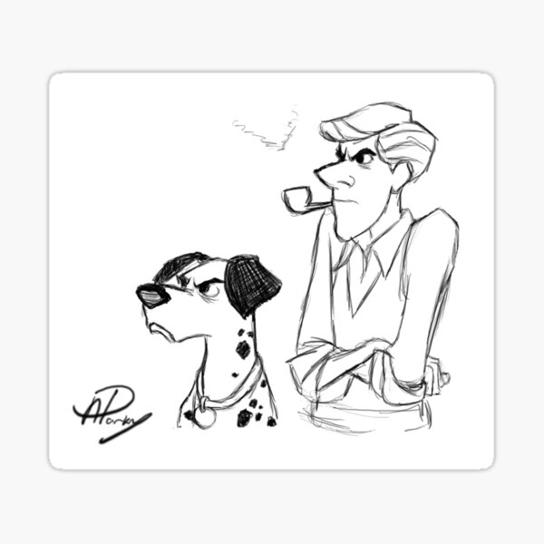 Item preview, Croquis de Pongo et Roger designed and sold by APParky.
