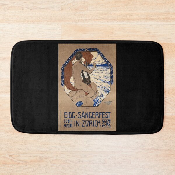 Item preview, retro eidgenossische sangerfest in zurich designed and sold by CorasPosters.