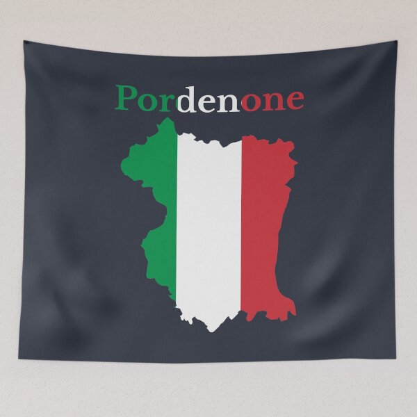Artikelvorschau, Karte der Provinz Pordenone, Italienische Provinz. entworfen und verkauft von marosharaf.
