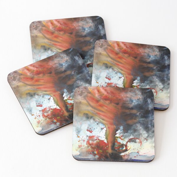 Item preview, Tornado painting in abstract style designed and sold by Spanglecath.