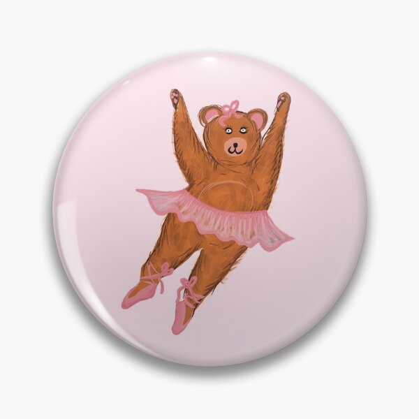 Artikelvorschau, Ballerina bear entworfen und verkauft von Luaillustration.