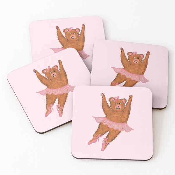 Artikelvorschau, Ballerina bear  entworfen und verkauft von Luaillustration.