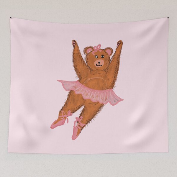 Item preview, Ballerina bear designed and sold by Luaillustration.