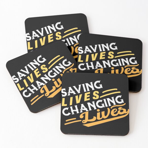 Item preview, SAVING LIVES CHANGING LIVES designed and sold by teesBYAlioui.