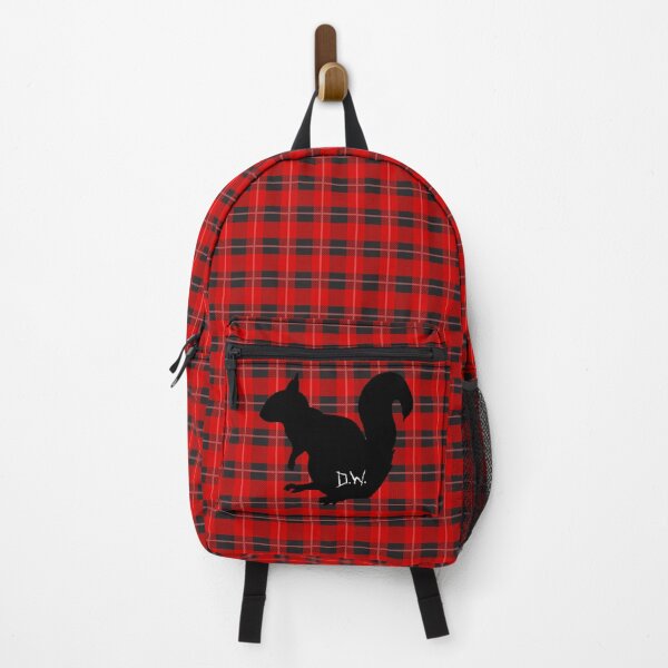 Item preview, deano the squirrel - plaid/black designed and sold by lexicolor.