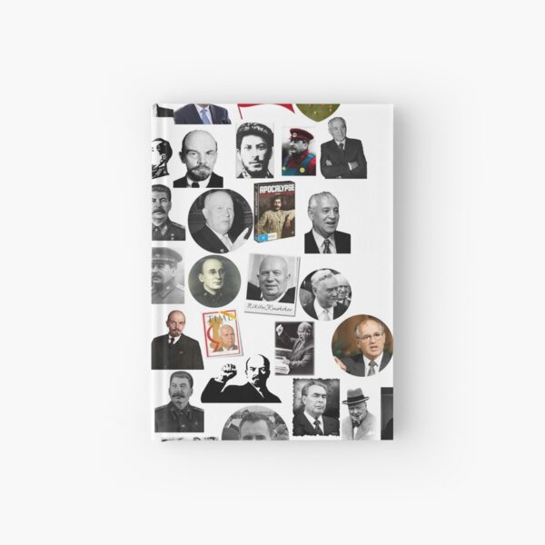 Political leaders Hardcover Journal