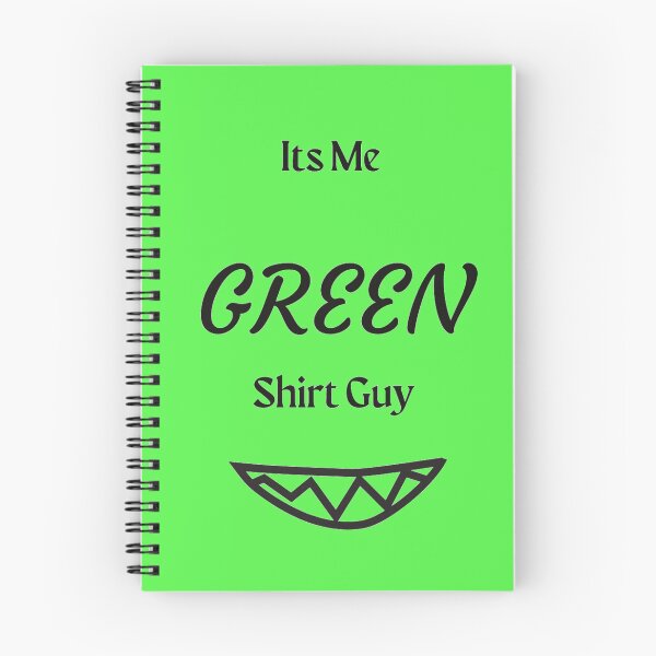 Item preview, GREEN SHIRT GUY designed and sold by RoaaMagic.