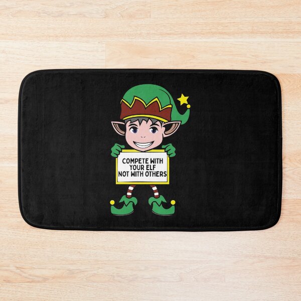 Item preview, Funny Elf Pun Motivational Positive Quote Christmas Matching designed and sold by VDKMerch.