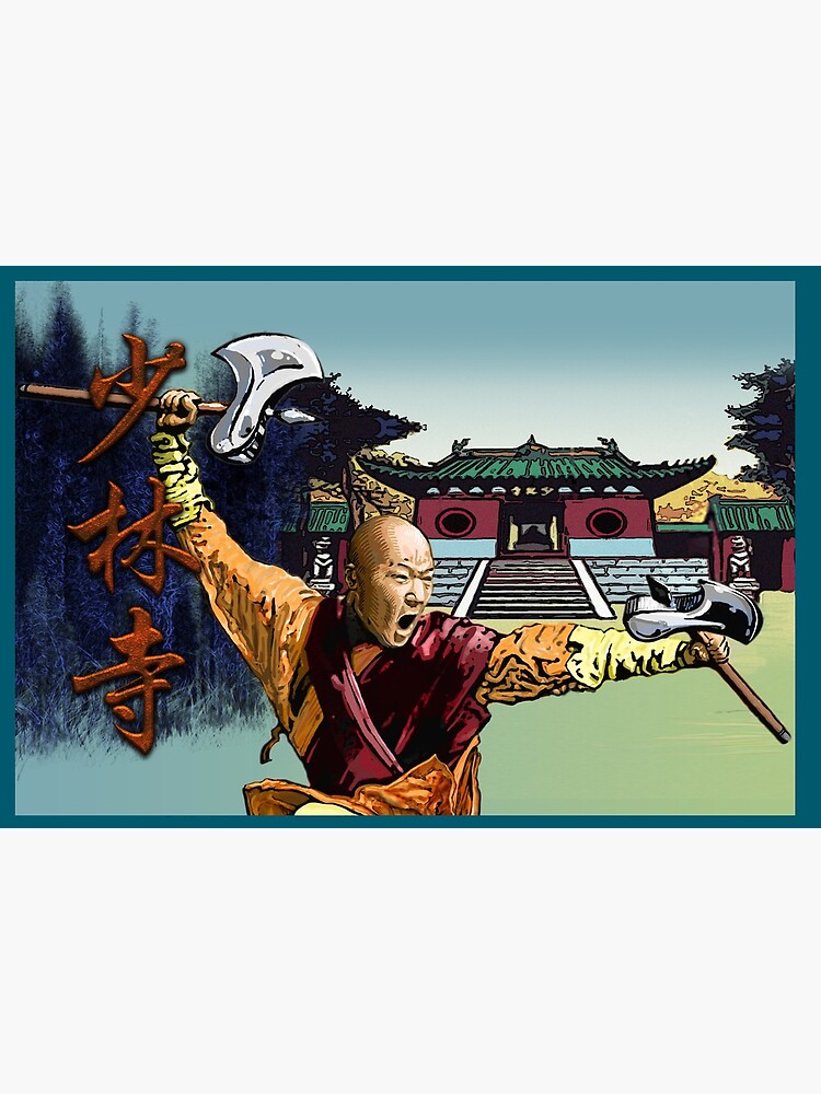 Shaolin Temple Monk by PLUGOarts