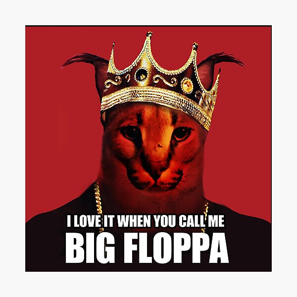 Big Floppa Meme Photographic Prints for Sale