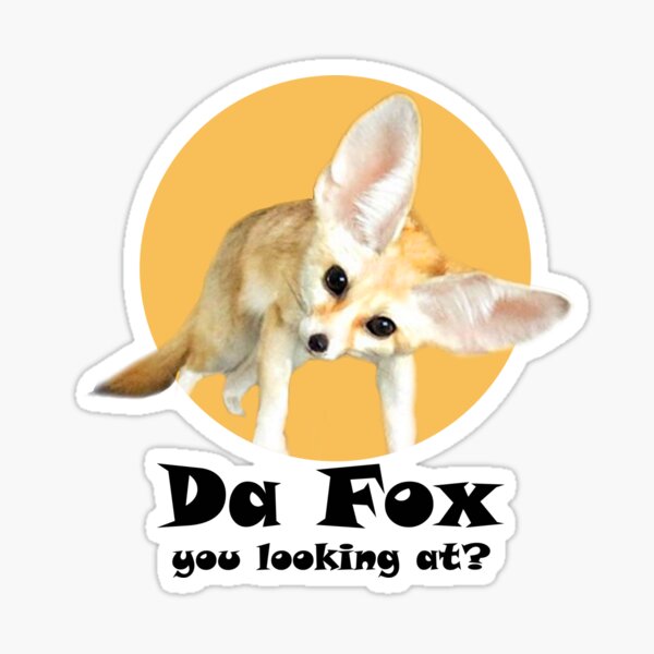 Cute Fennec Fox Sticker