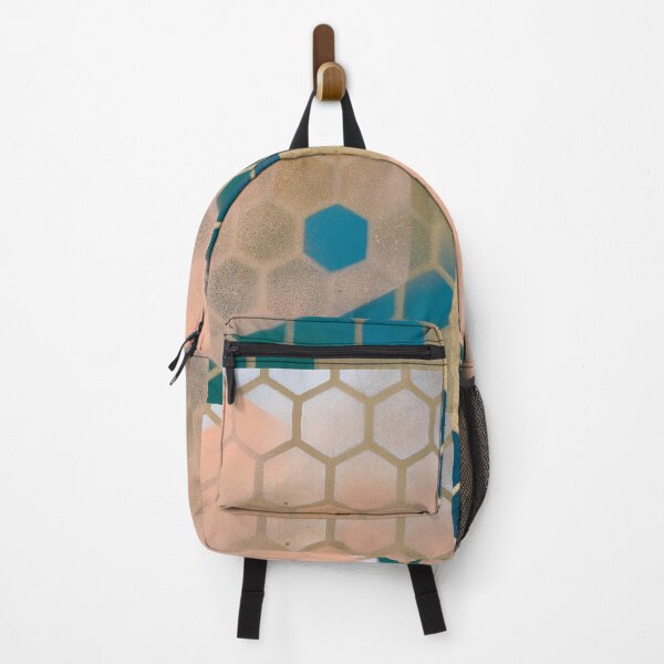 Item preview, Hexagon Pink 01 designed and sold by Leah Guzman Studio.