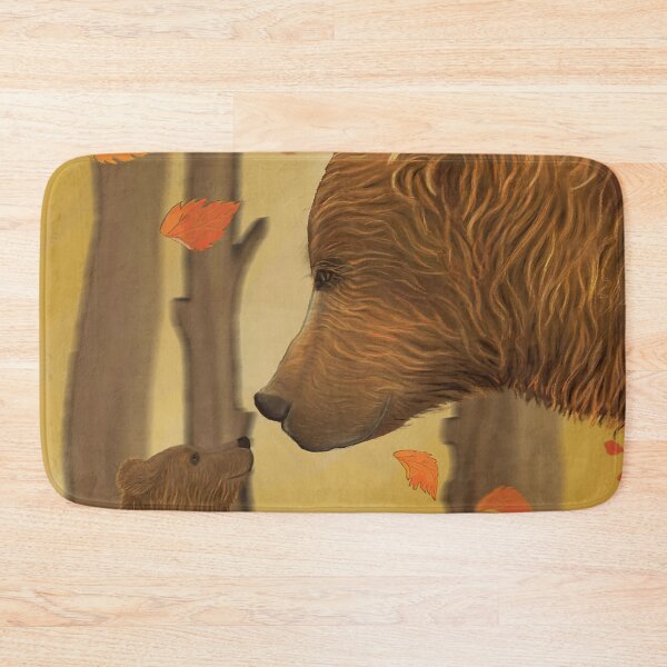 Item preview, Momma and bear cub - a Mother's love designed and sold by Brushes with Nature.