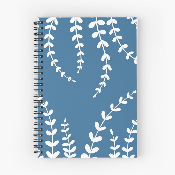 Item preview, Leaves (blue) designed and sold by szviol.