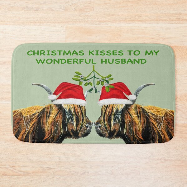 Item preview, Christmas Kisses to my wonderful husband designed and sold by IslesArt.