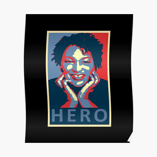 stacey abrams Essential Poster