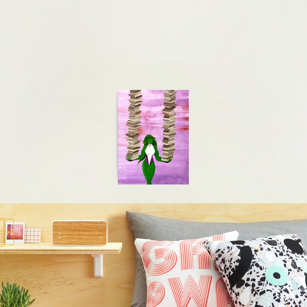 The Lady's Stacks | Photographic Print