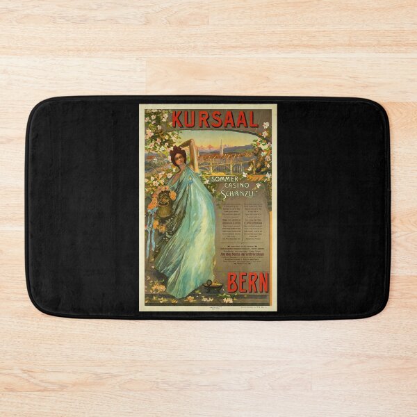 Item preview, retro kursaal bern                designed and sold by CorasPosters.