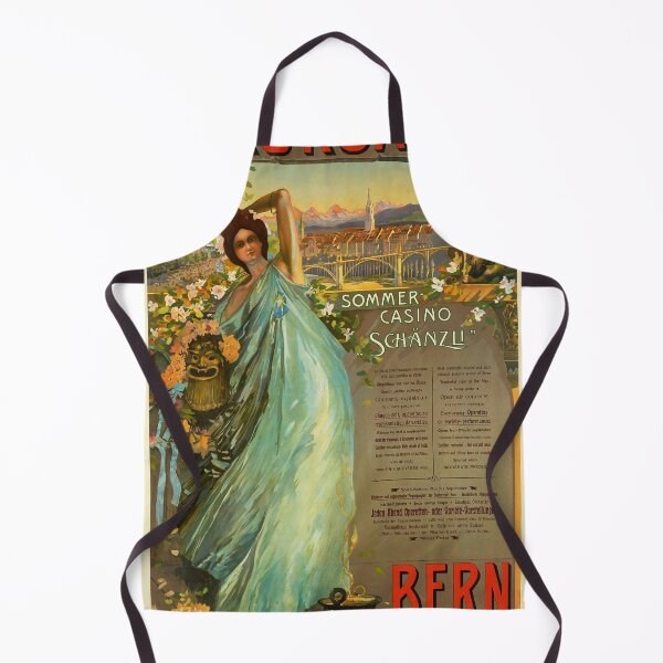 Item preview, retro kursaal bern                designed and sold by CorasPosters.