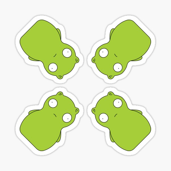 Kuchi Kopi Pattern Sticker