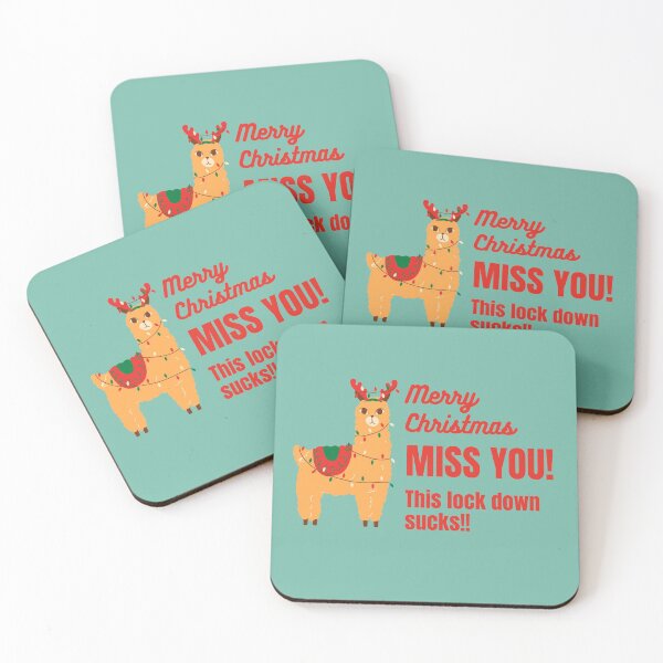 Item preview, Merry Christmas, MISS YOU. this lockdown sucks! designed and sold by NomadMessenger.