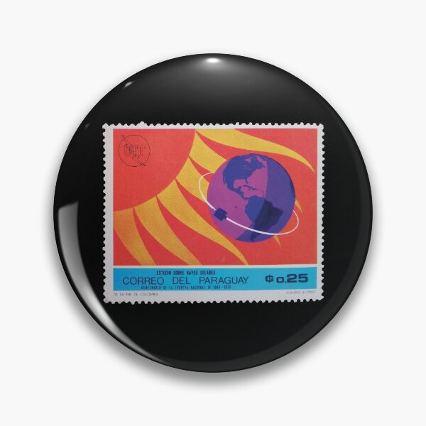 Item preview, Sun and World Vintage Paraguay Stamp designed and sold by StampCollection.
