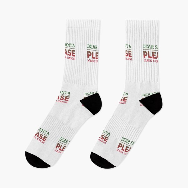Item preview, Dear Santa Please Wash Your Hands designed and sold by PetitePeche.