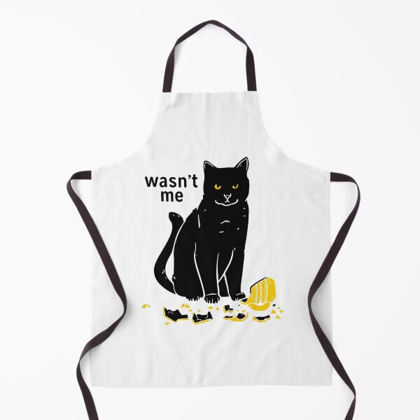 Item preview, Wasnt Me, Funny Black Cat designed and sold by printify.