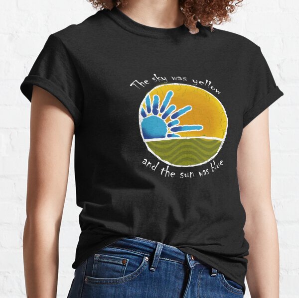 Sky Yellow Sun Blue Classic T-Shirt